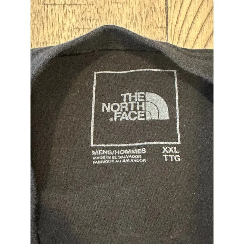 The North Face Black Short Sleeve T-Shirt Men's 2XL Graphic Logo